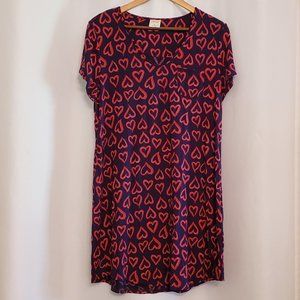 Soma Medium M Cool Nights Short Sleeve Nightshirt